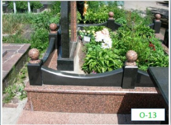 Ограда на могилу O-13