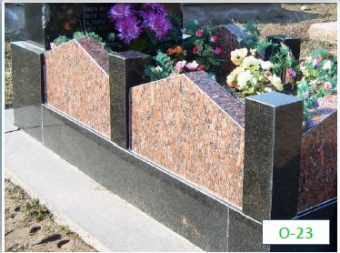 Ограда на могилу O-23